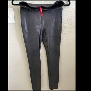 Spanx Faux Leather Leggings